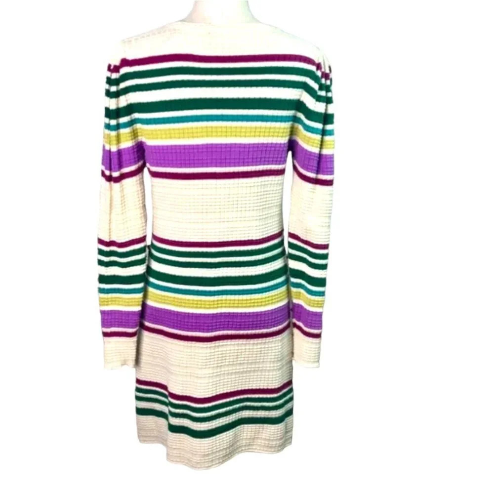 NWT Free People Gidget Knit Sweater‎ Dress in Ivory - Picture 7 of 8